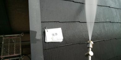 奈良県北葛城郡上牧町H様邸　外壁塗装・屋根塗装・防水工事　 屋根高圧洗浄