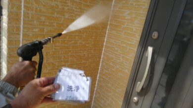 奈良北葛城郡河合町Y様邸　外壁塗装・屋根塗装・防水工事 高圧洗浄