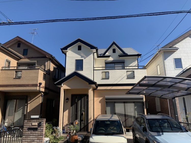 外壁塗装 GAINA 施工後の写真