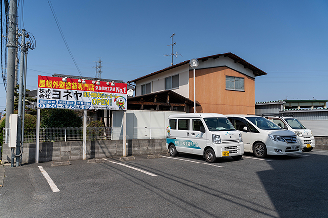 道路に面した入りやすい駐車場